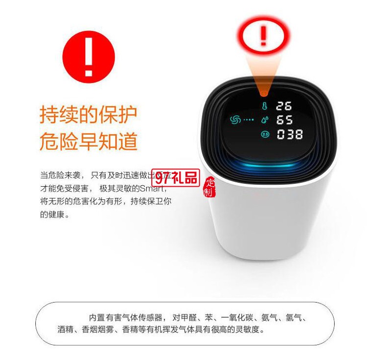 車(chē)載桌面智能空氣凈化器