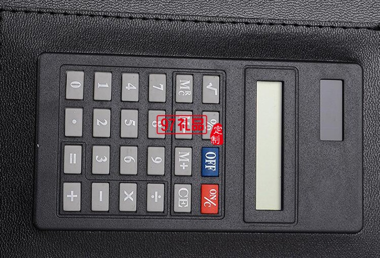 定制高檔PU皮質拉鏈文件包 商務辦公簡約多功能經理夾