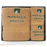 蒙娜麗莎瓷磚定制案例  毛巾套裝 商務(wù)毛巾 毛巾三件套