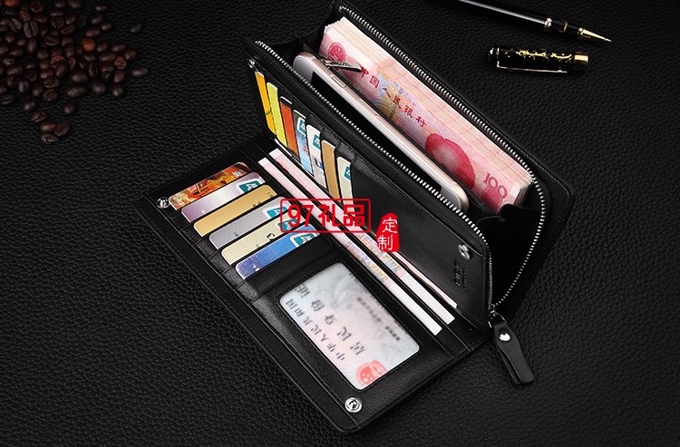 OTIS奧的斯定制長(zhǎng)款真皮錢(qián)包 商務(wù)手拿包