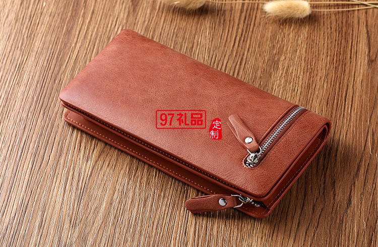 OTIS奧的斯定制長(zhǎng)款真皮錢(qián)包 商務(wù)手拿包