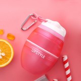 創(chuàng)意兒童吸管杯 韓國(guó)可愛水杯 便攜塑料杯 隨手杯