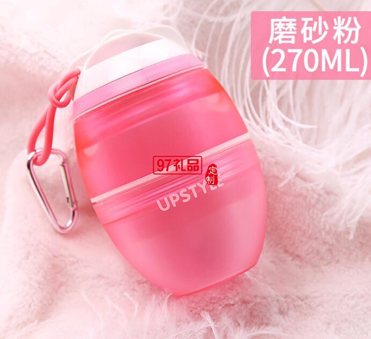 創(chuàng)意兒童吸管杯 韓國(guó)可愛水杯 便攜塑料杯 隨手杯