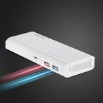 臺燈式移動(dòng)電源10000mah有線移動(dòng)電源定制公司廣告禮品