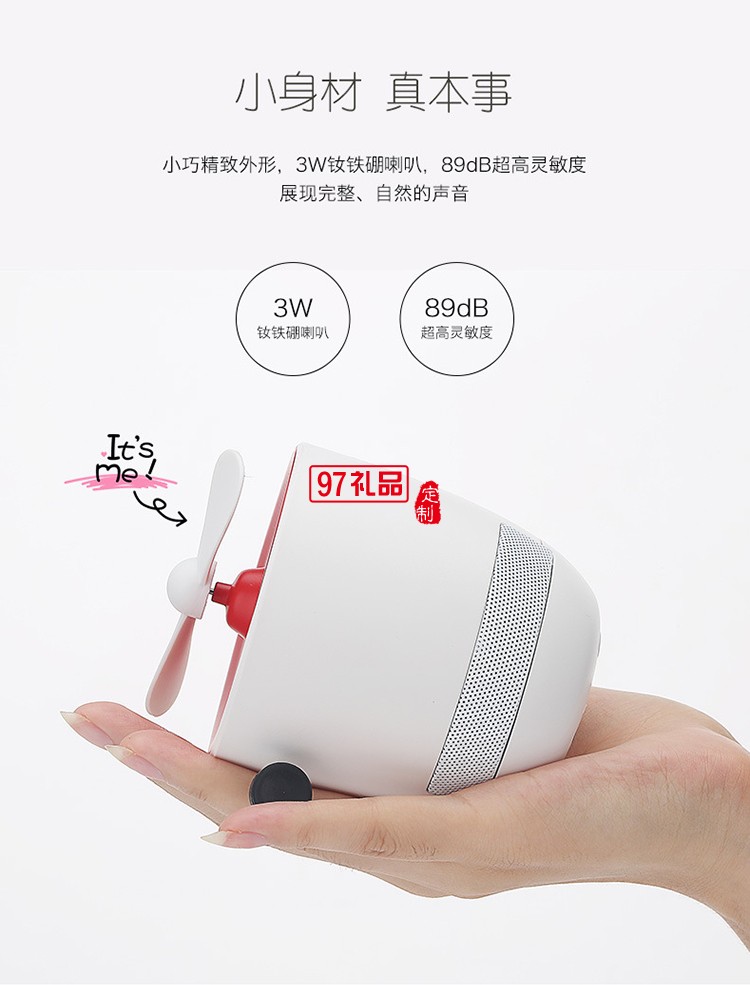 飛機usb小風(fēng)扇無線藍牙音響辦公室定制公司廣告禮品
