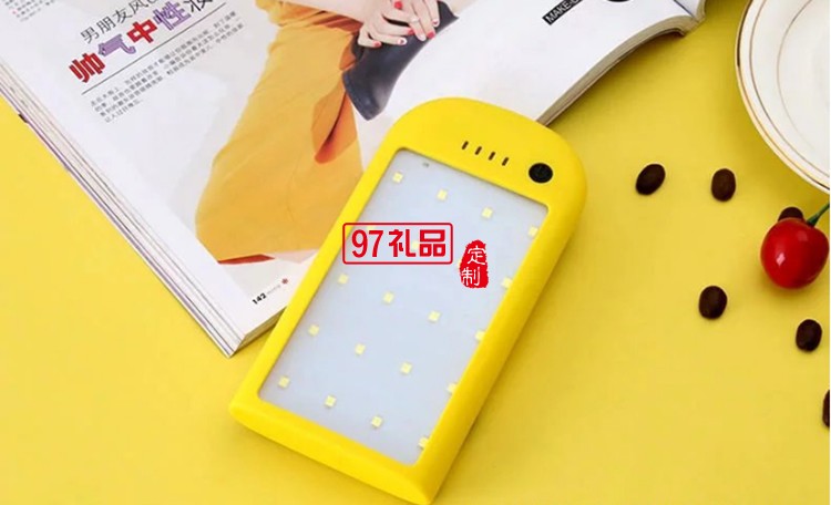 金橙子定制移動電源 12000毫安 手機平板電腦充電寶 可定制logo