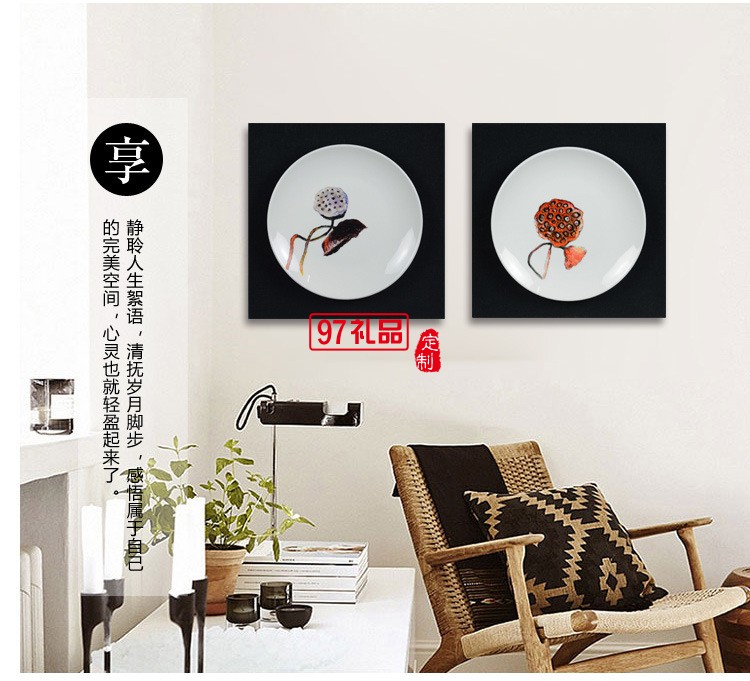 定制新中式實(shí)物立體畫(huà)手繪油畫(huà)