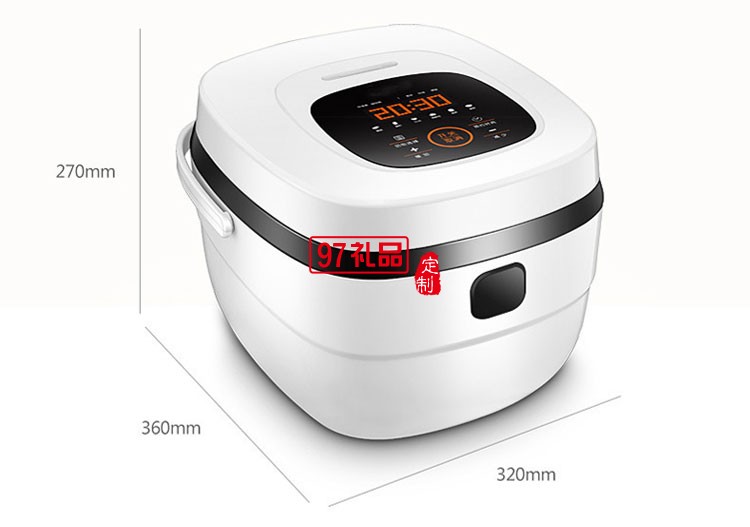 新款智能電飯煲5L多功能帶預(yù)約方煲會(huì)銷禮品