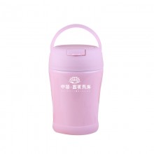 雙層316不銹鋼燜燒壺真空悶燒罐便攜式便當保溫飯盒 可定制LOGO