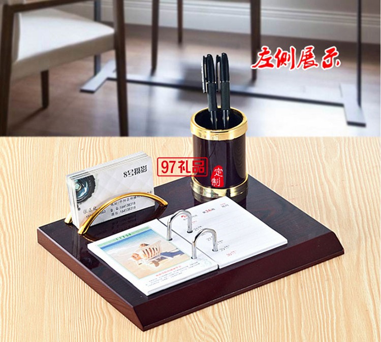 紅木質(zhì)臺(tái)歷架批發(fā)定制商務(wù)禮品