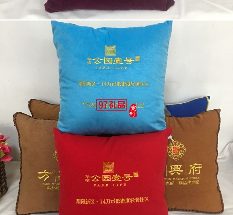 汽車禮品定制抱枕，抱枕被案例