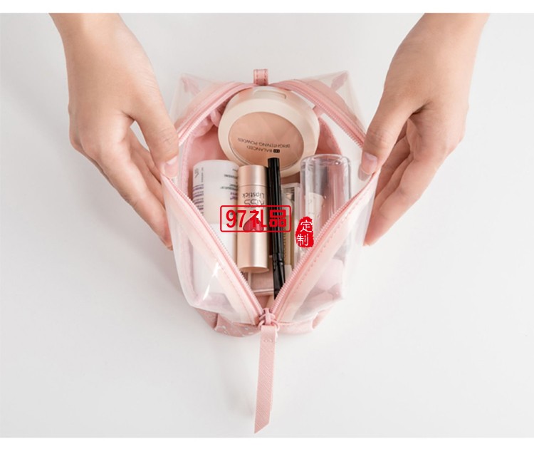 PVC化妝包手拿包戶(hù)外旅行隨身洗漱包