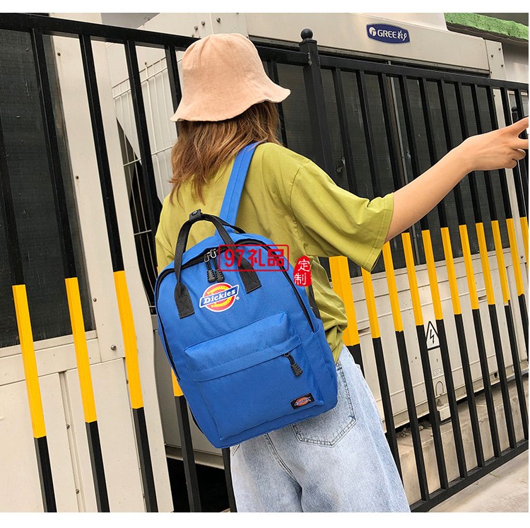 旅行女士雙肩背包 大高中學生書包潮流韓版旅行包定制logo