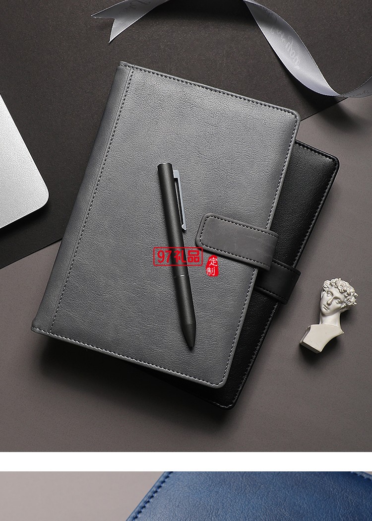 廠家直銷A5加厚商務B5辦公記事本企業(yè)本子套裝定制廣告logo筆記本