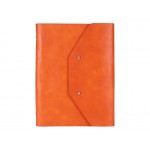 三折活頁(yè)記事本定制變色PU