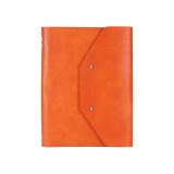 三折活頁(yè)記事本定制變色PU