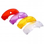 百葉窗透明潮流防護(hù)眼鏡防疫防飛沫墨鏡戶外防化學(xué)實驗電焊護(hù)目鏡