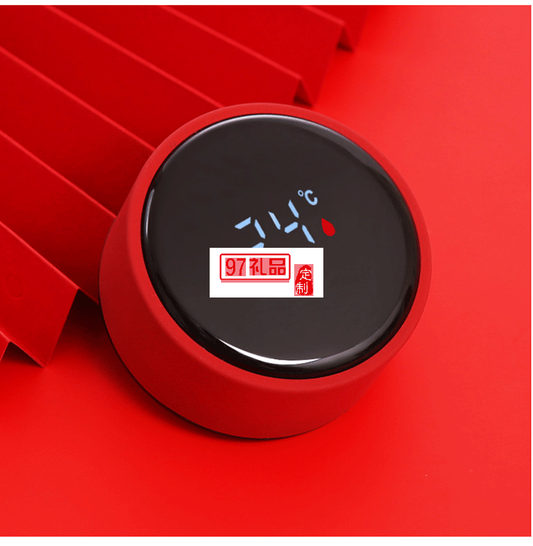 國潮不銹鋼智能杯中國風商務(wù)顯溫保溫杯禮品杯子定制