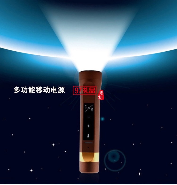 新款戶外自行車移動電源 帶強(qiáng)光手電筒藍(lán)牙無線音響 插卡音箱