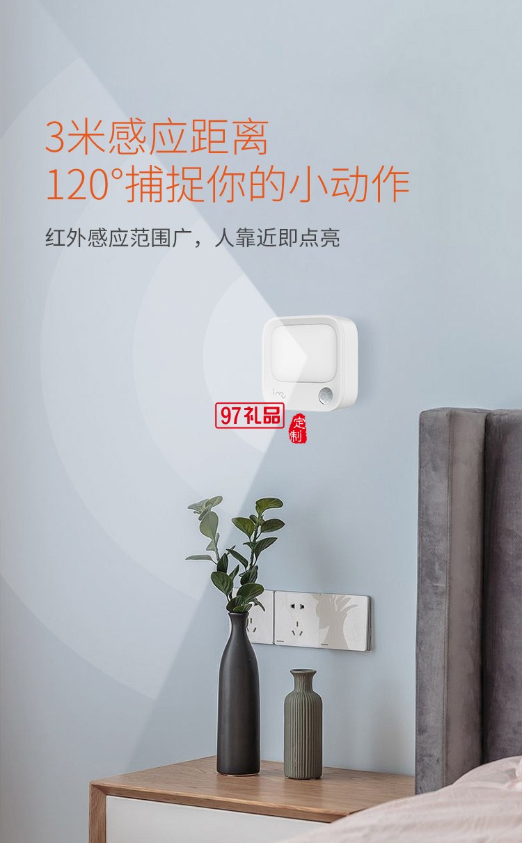 幻響小電視人體感應小夜燈