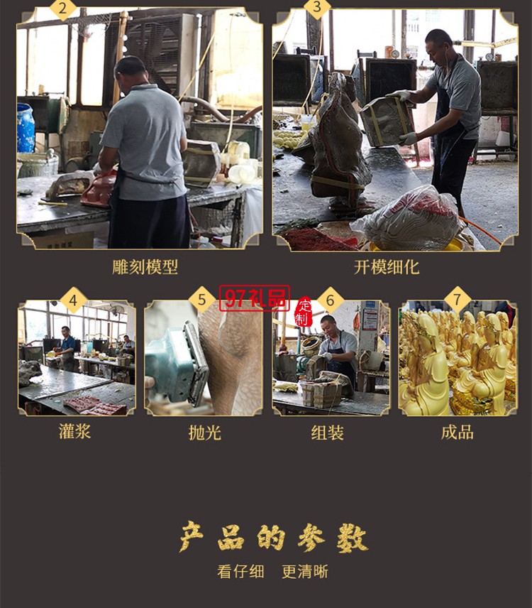 馬上發(fā)財(cái)家居辦公室樹(shù)脂工藝品