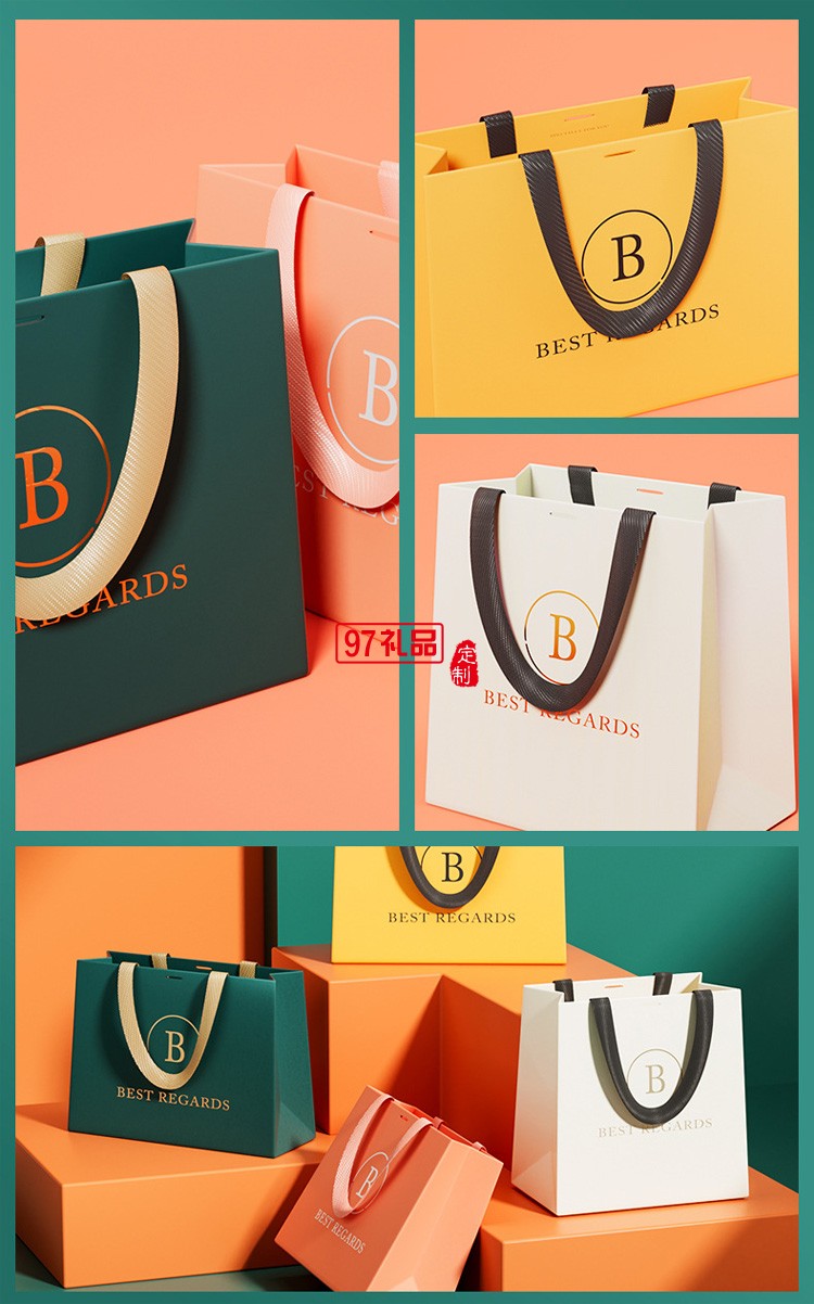 手提袋訂做包裝袋紙袋定制購(gòu)物服裝衣服袋子