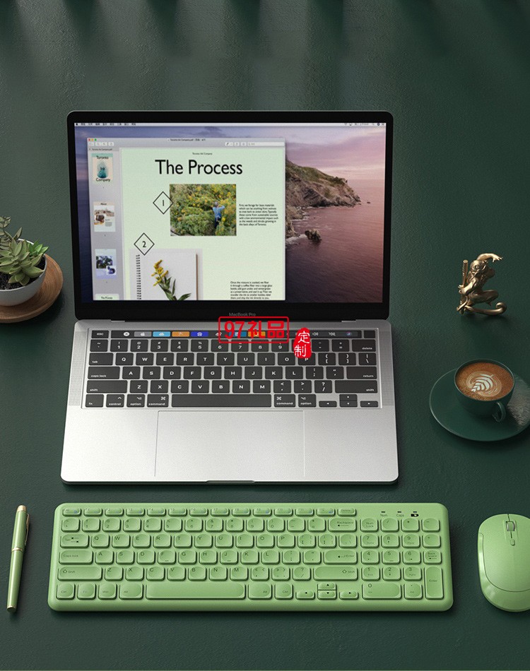 無線鍵盤鼠標套裝 超薄靜音電腦筆記本通用