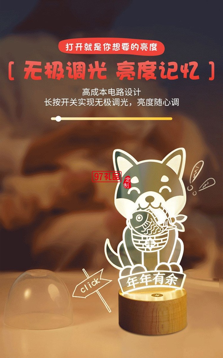 文創(chuàng)定制小夜燈景點景區(qū)旅游建筑紀念品