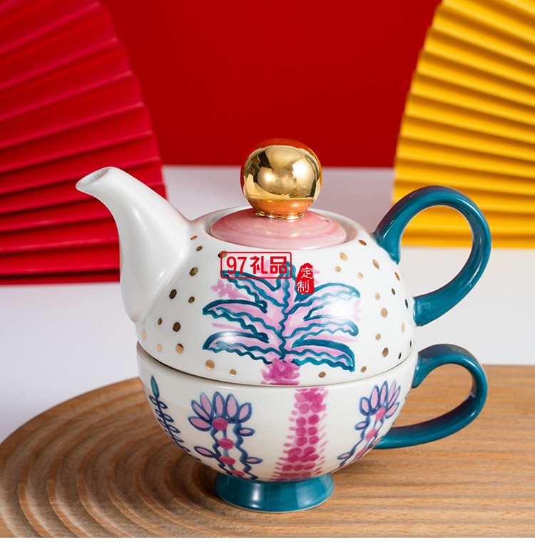 宮廷風下午茶餐具套裝子母泡茶壺陶瓷北歐風格英式小號創(chuàng)意個性
