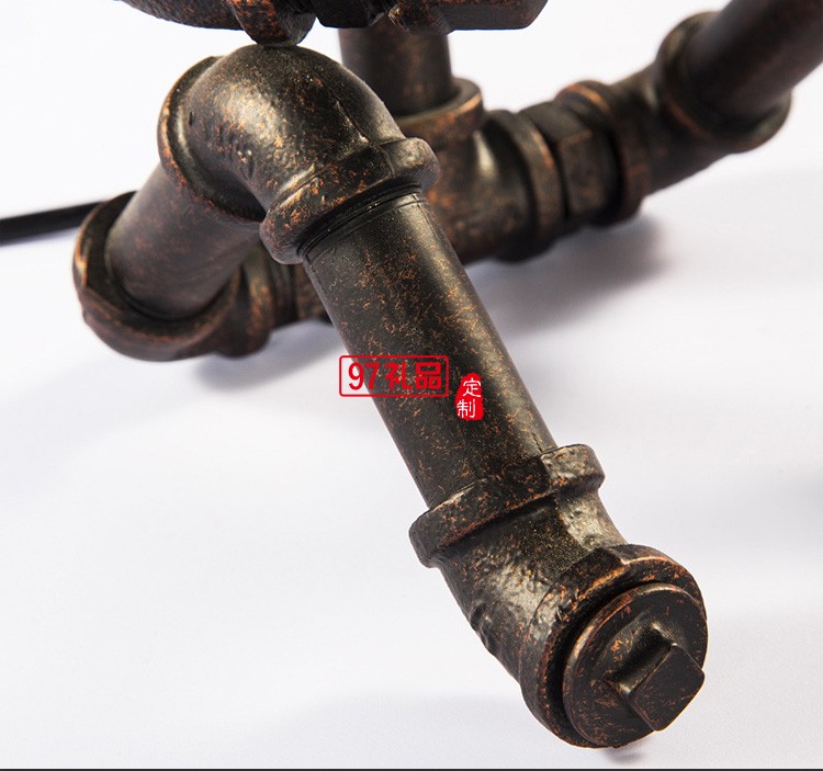創(chuàng)意臺(tái)燈工業(yè)復(fù)古風(fēng)個(gè)性水管臺(tái)燈餐廳客廳裝飾創(chuàng)意臺(tái)燈
