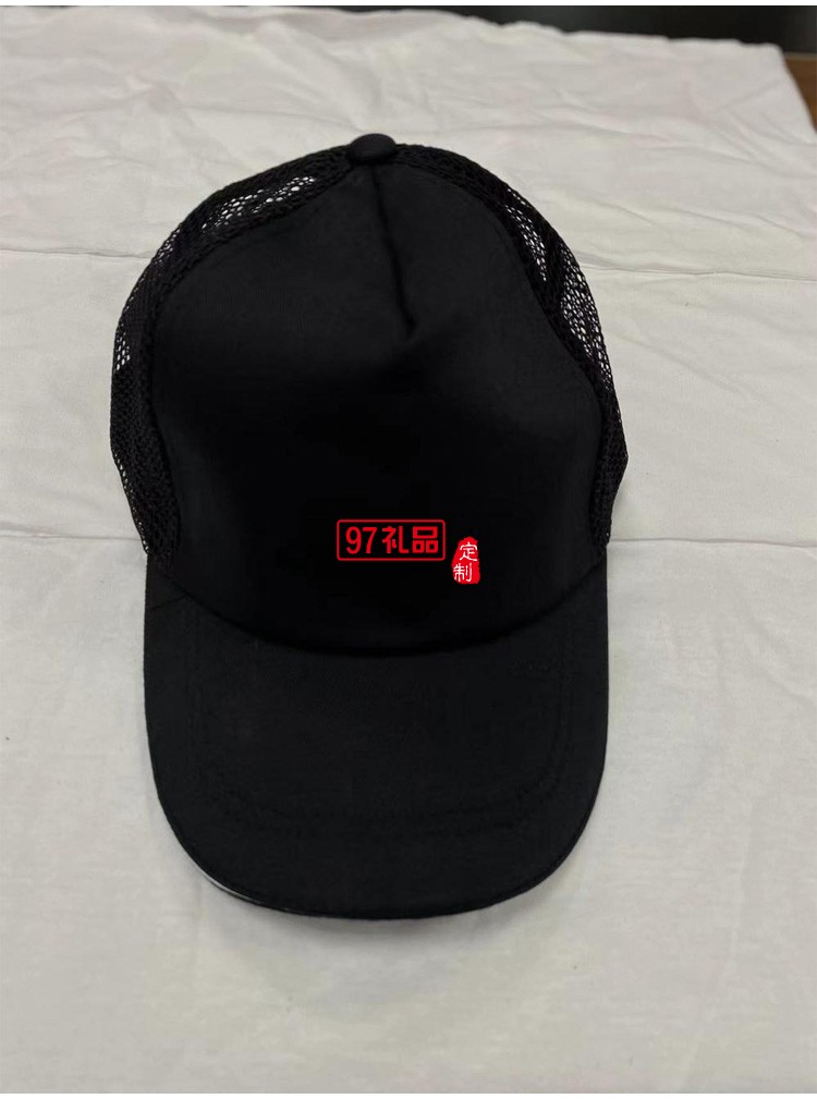 定制廣告帽幼兒園兒童網(wǎng)帽春游遮陽(yáng)帽夏季太陽(yáng)帽