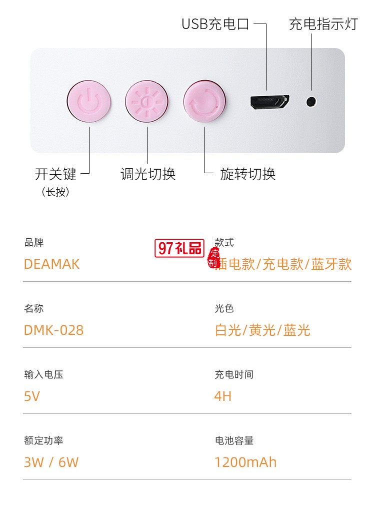 創(chuàng)意夢(mèng)幻星空燈投影燈 led兒童小夜燈