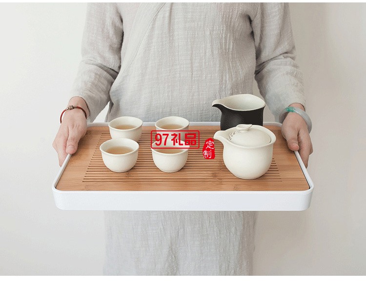 小茶盤(pán)竹制托盤(pán)儲(chǔ)水式長(zhǎng)方形實(shí)木重竹日式簡(jiǎn)約干泡臺(tái)竹子茶臺(tái)