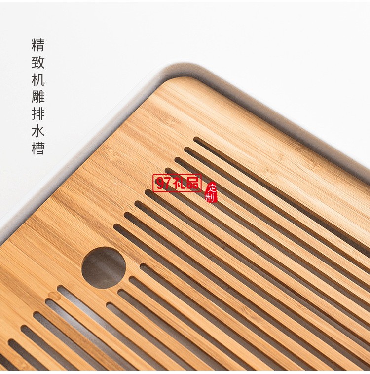 小茶盤(pán)竹制托盤(pán)儲(chǔ)水式長(zhǎng)方形實(shí)木重竹日式簡(jiǎn)約干泡臺(tái)竹子茶臺(tái)