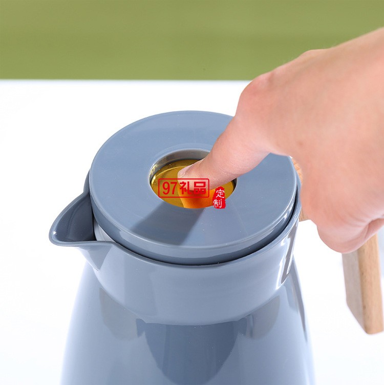 保溫壺玻璃內膽真空熱水瓶室內咖啡壺禮品印logo定制公司廣告禮品