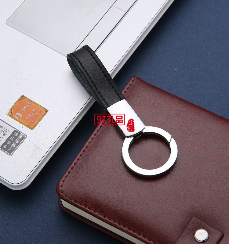 pu煙盒+簽字筆+鑰匙扣名片盒商務(wù)扣禮品套裝