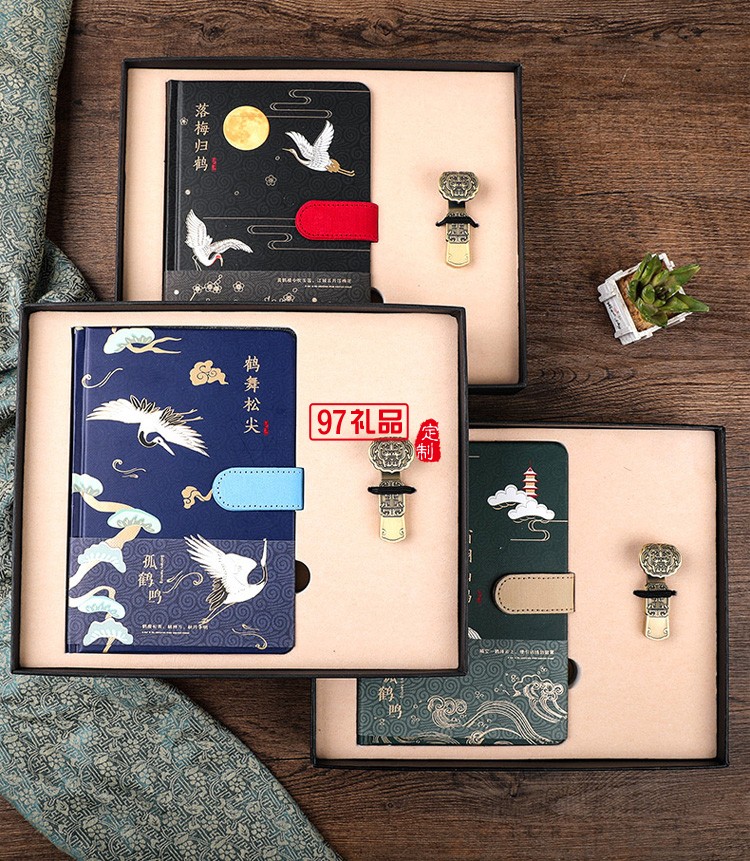 中國風復(fù)古U盤套裝禮盒