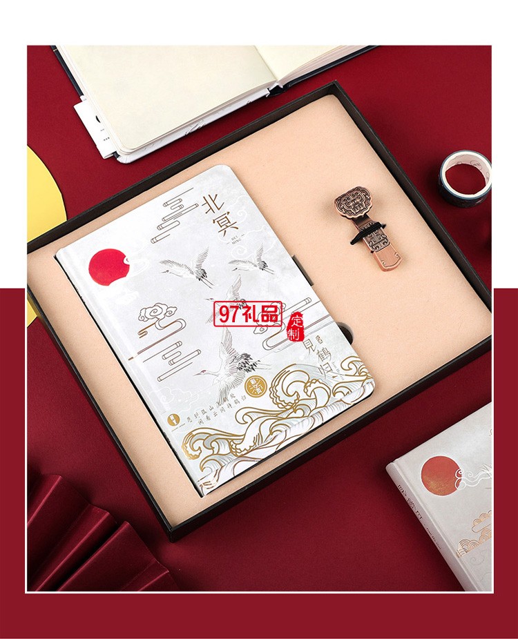 中國風復(fù)古U盤套裝禮盒