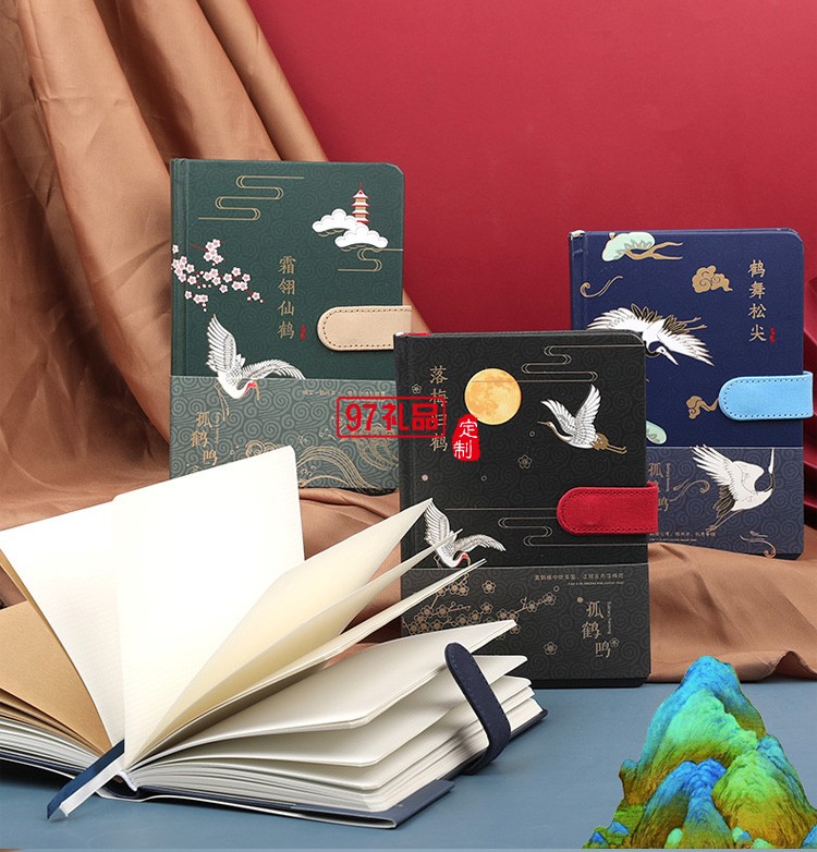 中國風復(fù)古U盤套裝禮盒