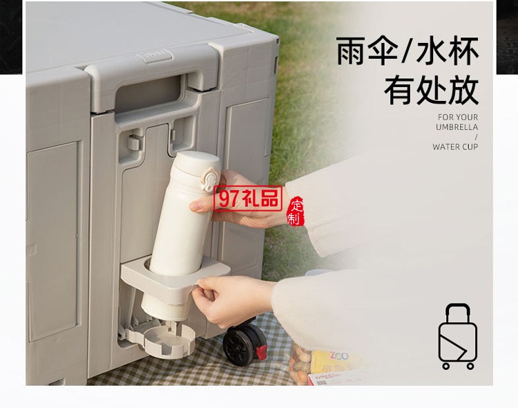 創(chuàng)意旅行箱買菜車小拉車折疊購(gòu)物車擺攤小推車收納箱