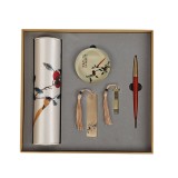 商務禮品房地產(chǎn)禮品送領(lǐng)導千里江山四件套