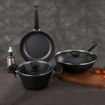 火象不沾鍋三件套鍋具家用加厚鍋具組合企業(yè)年會(huì)禮品鍋送客戶禮品