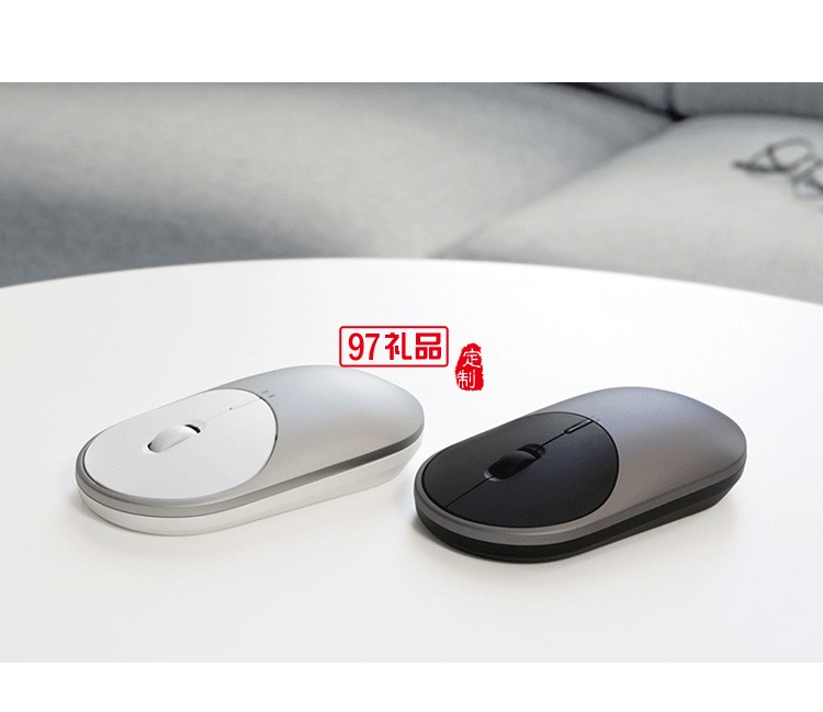小米便攜鼠標(biāo)2代無(wú)線(xiàn)藍(lán)牙迷你靜音辦公筆記本電腦鼠標(biāo)定制公司廣告禮品