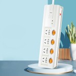 愛國者防雷插座/插線板/插排/排插S4K4全長(zhǎng)3米定制公司廣告禮品