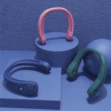 掛脖風扇便攜式隨身小型懶人掛脖子耳頸無葉定制公司廣告禮品