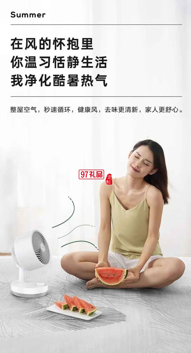 艾美特 機械臺式循環(huán)扇 FA15-X40定制公司廣告禮品