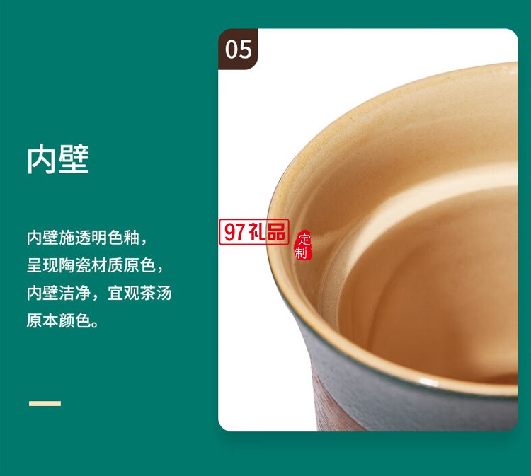 哲品 ZENS萃取·融4人茶具茶盤(pán)套裝多人茶具套裝一壺四杯整套功夫茶具