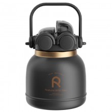 樂序rano316不銹鋼保溫杯大容量女生高顏值保溫壺抹茶曲奇