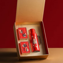 無侘居「五福臨門」茶禮套裝高端商務禮贈品