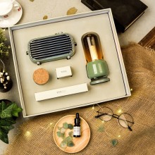 Lofree洛斐 商務(wù)禮盒套裝藍(lán)牙無線機(jī)械鍵盤鼠標(biāo)筆記本創(chuàng)意禮品